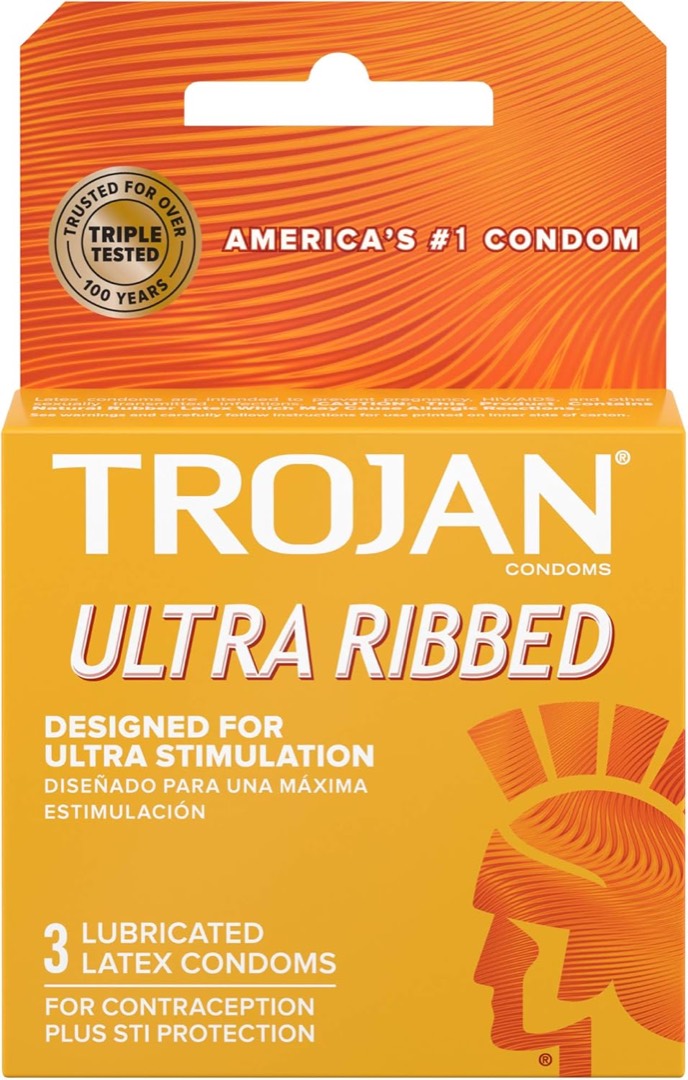 Condones Trojan Ultra Ribbed