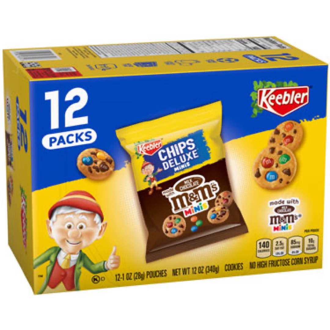 Chips Deluxe Minis M&M's (12 pc)