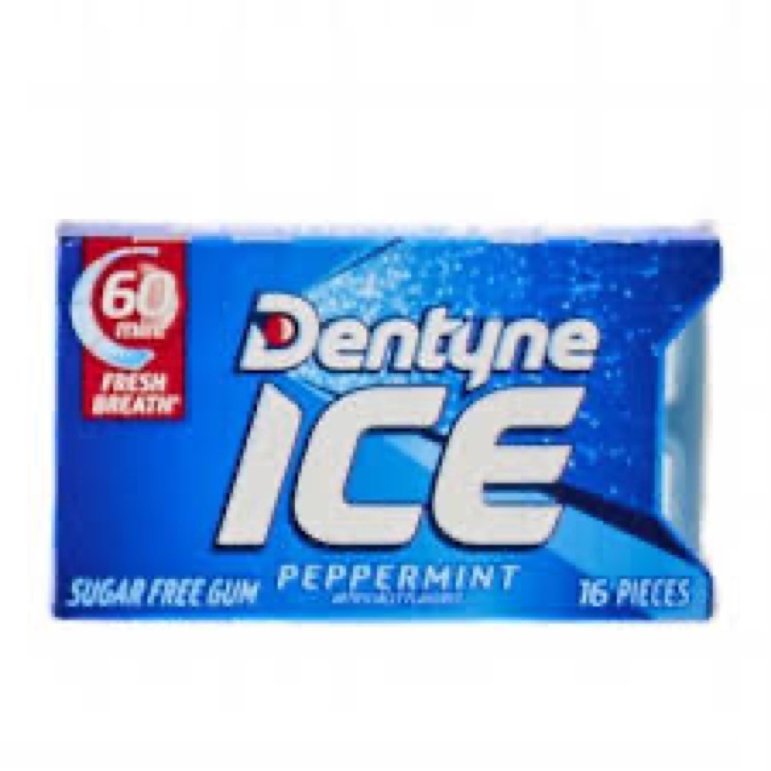 Dentyne Ice Chicle Sin Azúcar - Peppermint (Paquete)