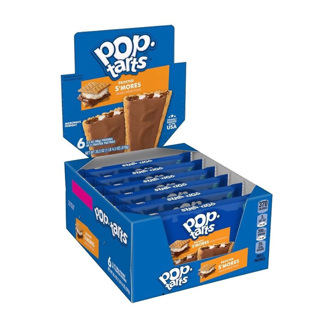 Kellogg's Pop-Tarts Frosted S'mores - Caja 6 sobres