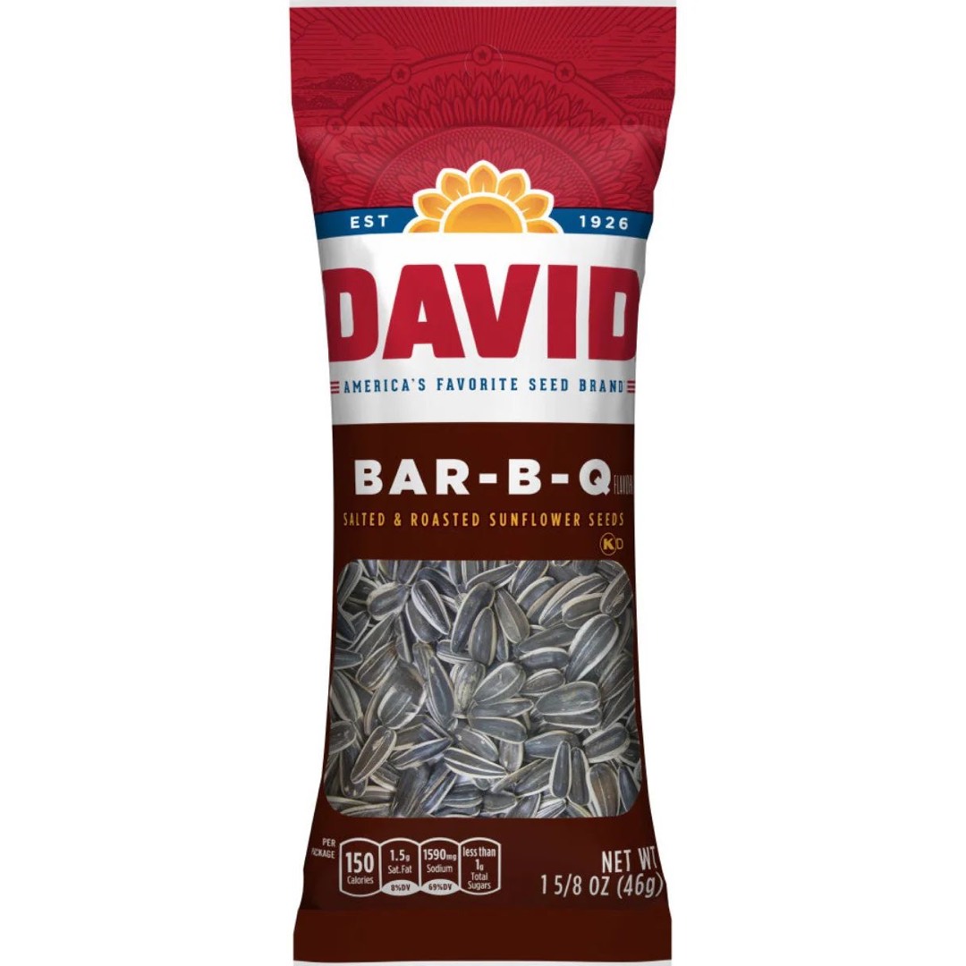 David Semillas de Girasol Tubo - Bar-B-Q