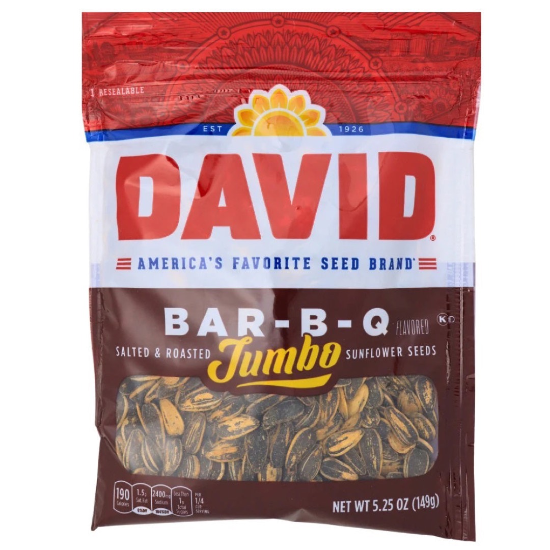 David Semillas de Girasol Jumbo - Bar-B-Q