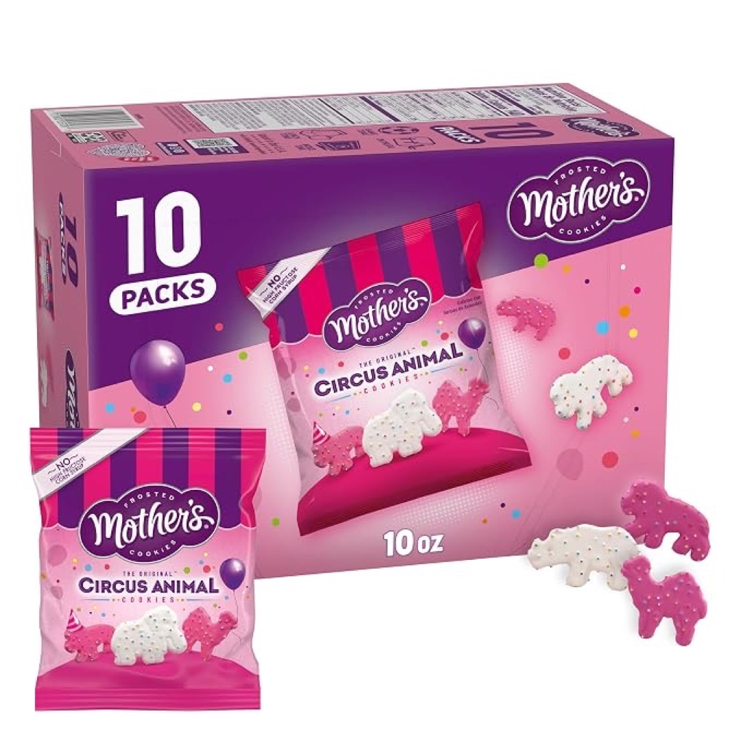 Mother's Galletas Circus Animal - 10 paquetes