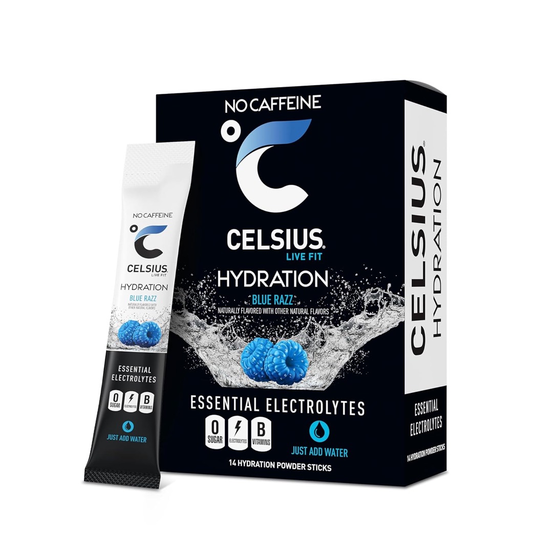 Celsius Hydration Electrolitos - Blue Razz (Sin Cafeína)