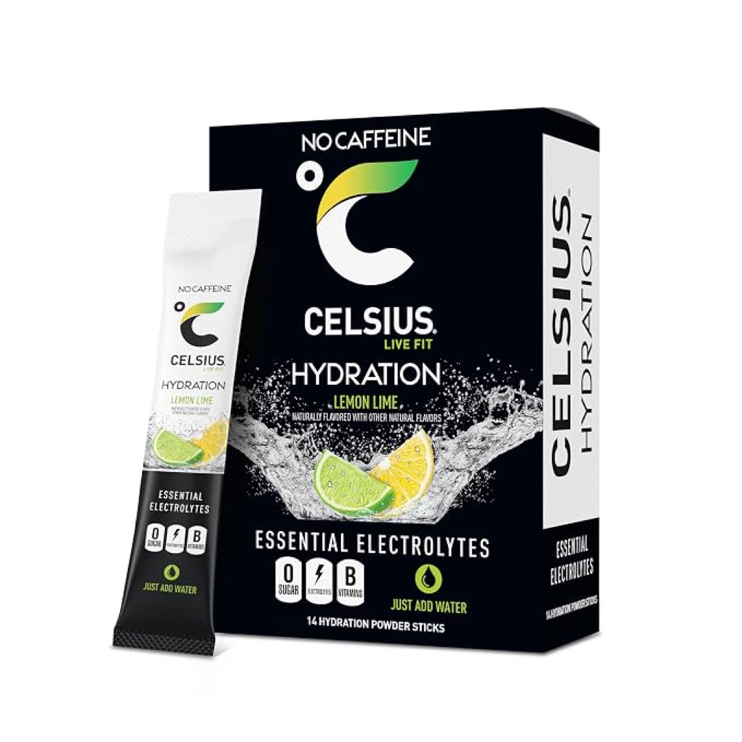 Celsius Hydration Electrolitos - Lemon Lime (Sin Cafeína)