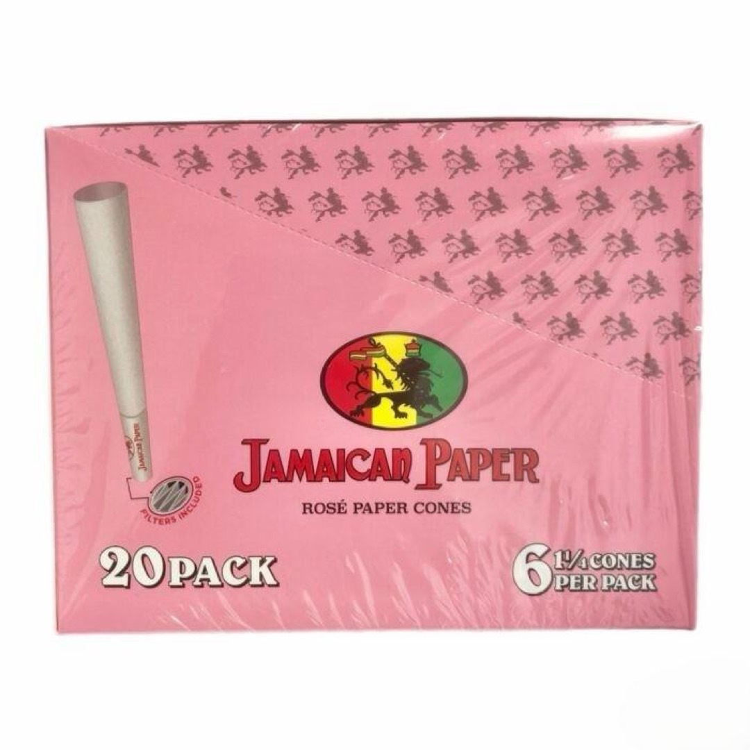 Jamaican Paper Conos de Papel Rosé