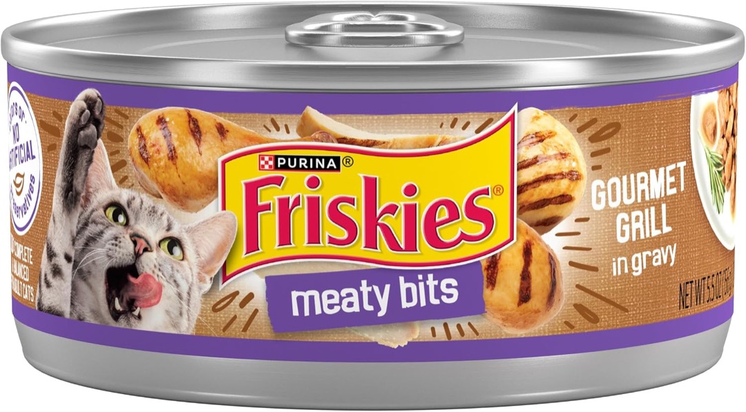 Friskies Meaty Bits Gourmet Grill en Salsa