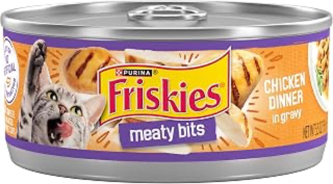 Friskies Meaty Bits Cena de Pollo en Salsa