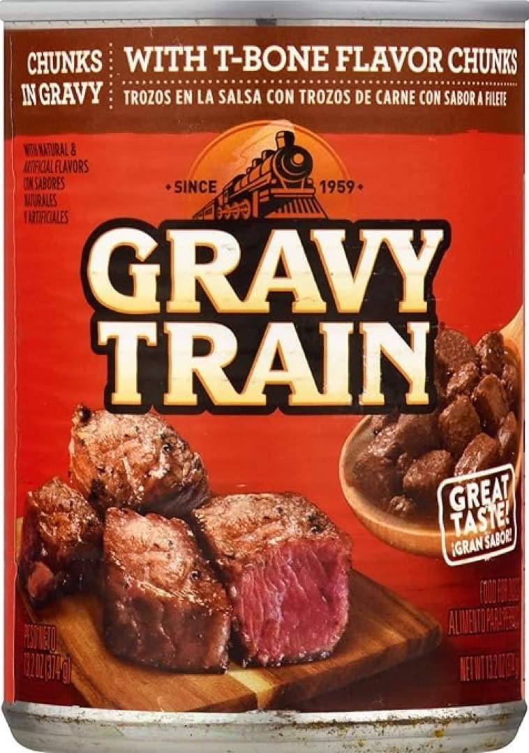 Gravy Train Trozos en Salsa sabor T-Bone