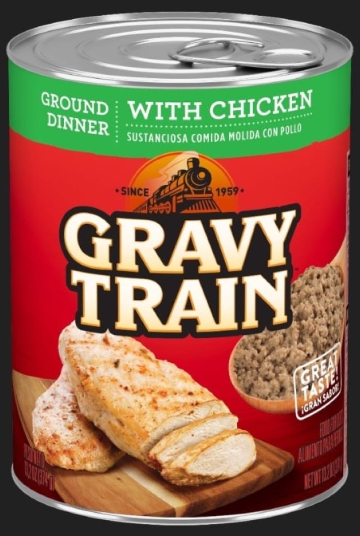 Gravy Train Comida Molida con Pollo
