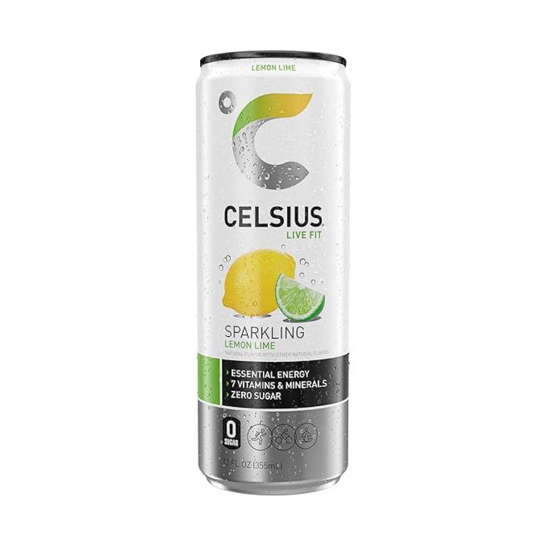 Celsius Bebida Energética Sparkling - Limón
