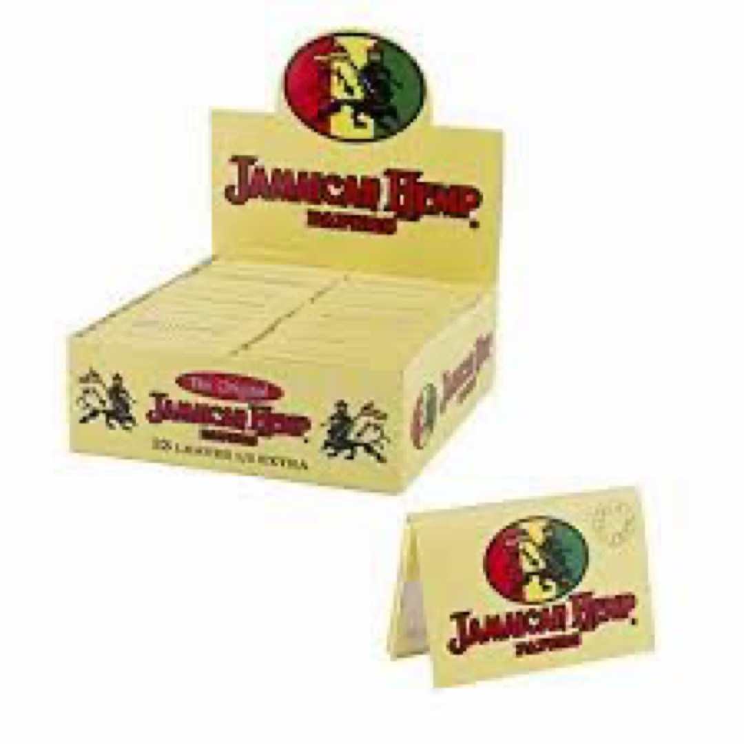 Jamaican Hemp Papel de Liar - Natural