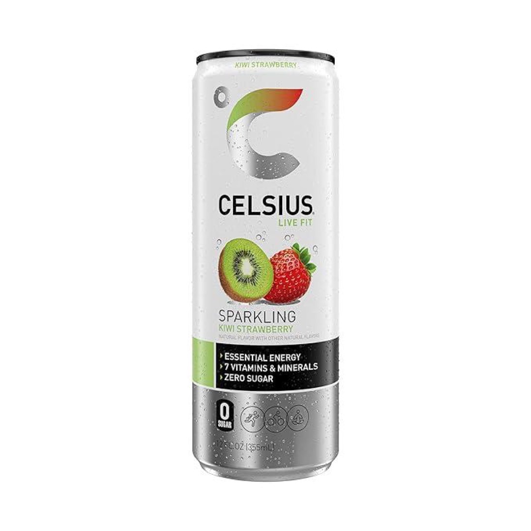 Celsius Bebida Energética Sparkling - Kiwi Fresa